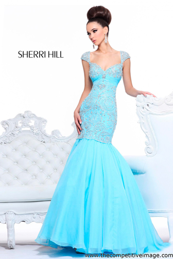prom dress, sherri hill